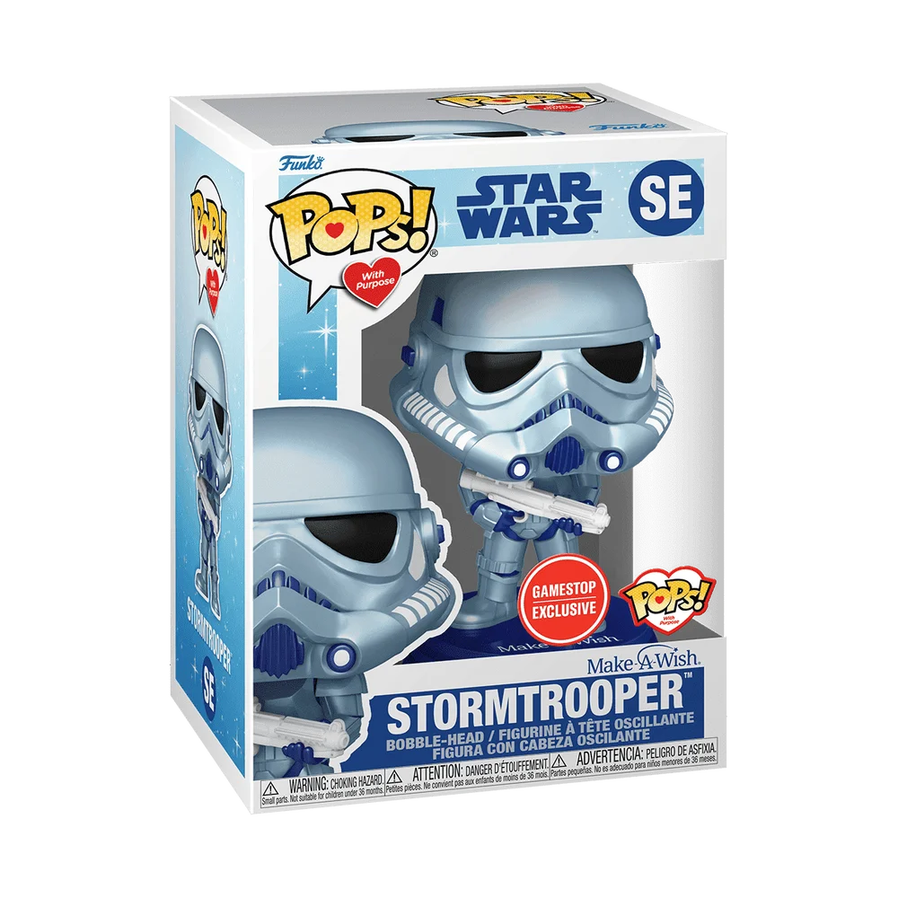 Funko POP! Star Wars Stormtrooper 296 (Metallic) *Na zamówienie