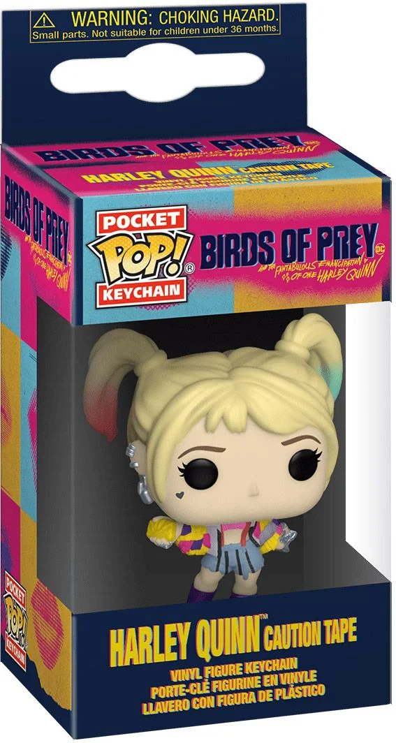 Funko DC Harley Quinn Birds of Prey Vinyl długopis Harley Quinn in her caution tape jacket