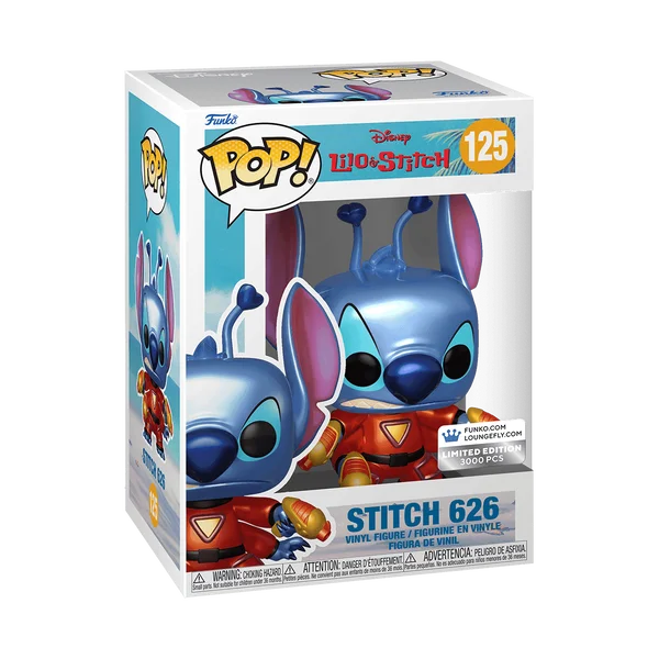 Funko POP! Disney Stitch 626 125 (Metallic) *Na zamówienie