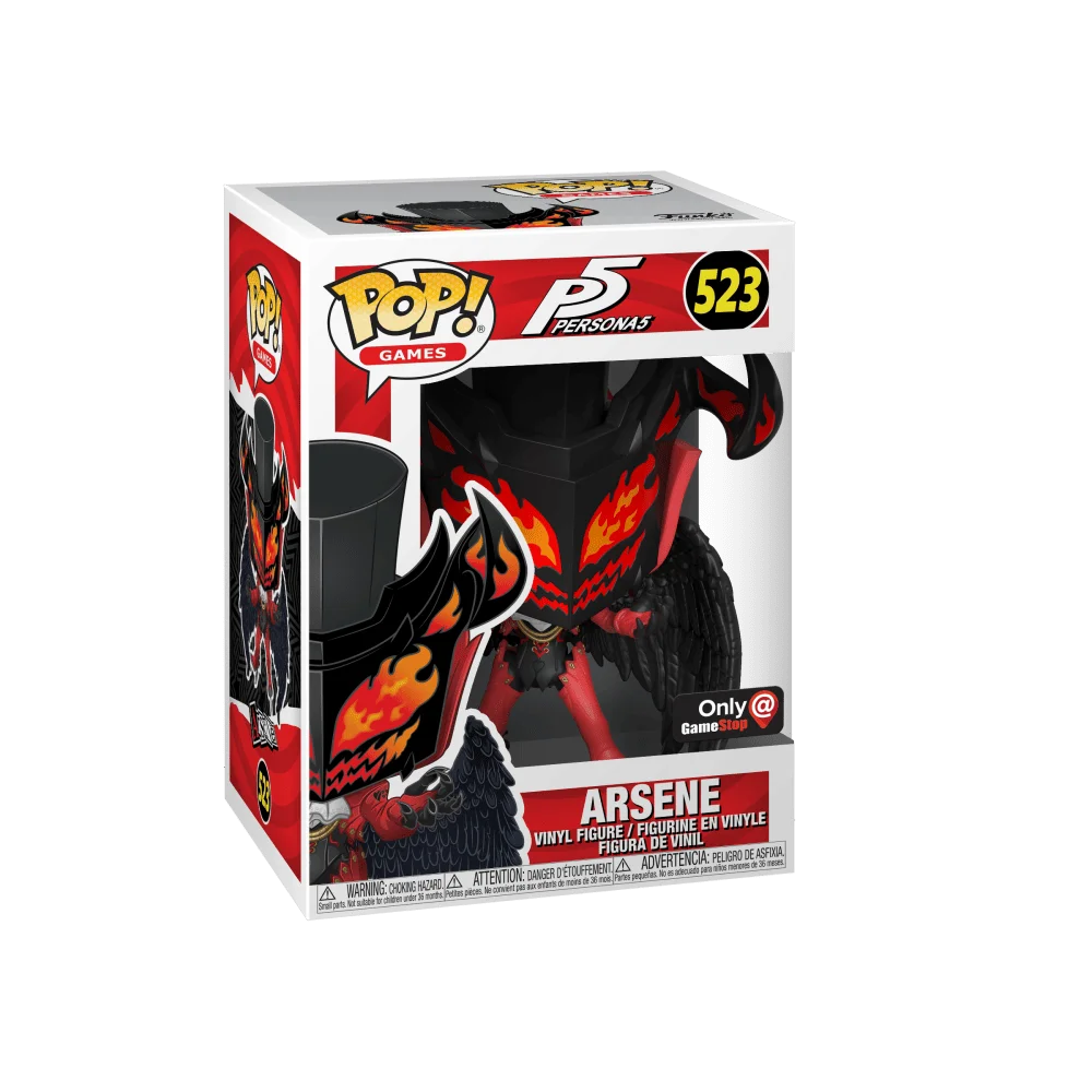 Funko POP! Persona N4S GSB: POP Games: Persona 5 - Arsene 523 (Exclusive) *Na zamówienie