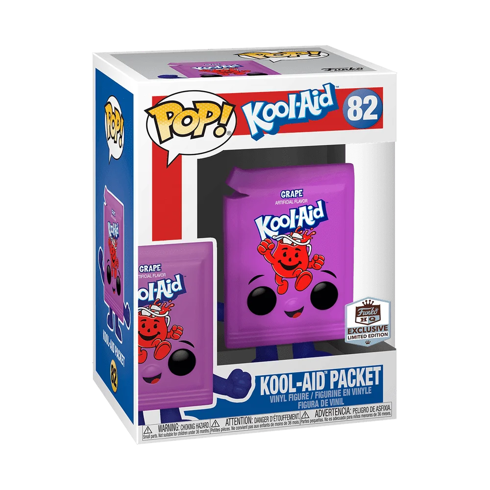 Funko POP! Ad Icons Funko: Kool Aid- Purple Kool Aid Packet 82 (Exclusive) *Na zamówienie