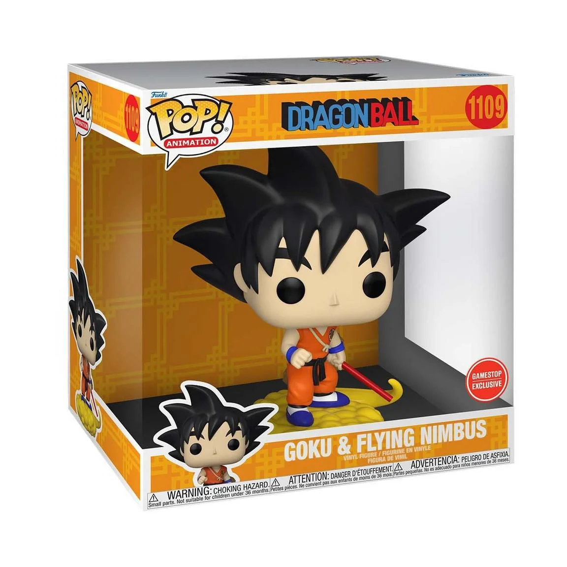 Funko POP! Dragon Ball Z Goku and Flying Nimbus Special Edition #1109