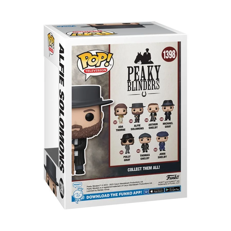 Funko POP! Peaky Blinders Alfie Solomons 1398