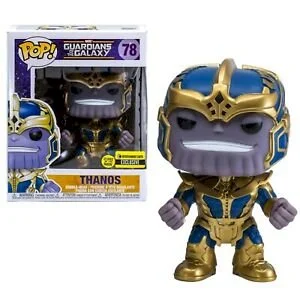 Figurka Marvel Funko POP Guardians of the Galaxy Thanos 78 Glow Entertainment Earth Exc