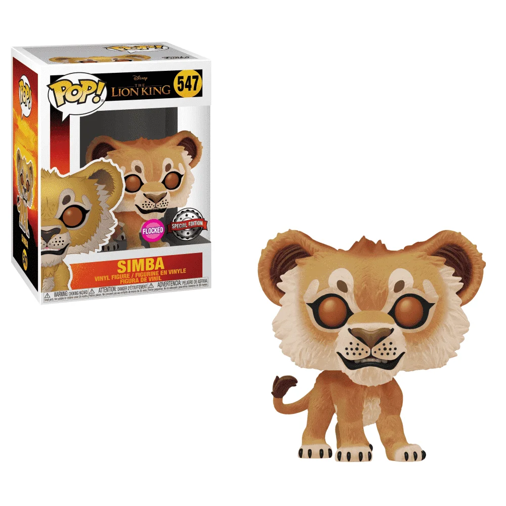 Funko POP! Disney Disney: Mammoth Cave/Lion King - Simba 547 (Flocked) *Na zamówienie