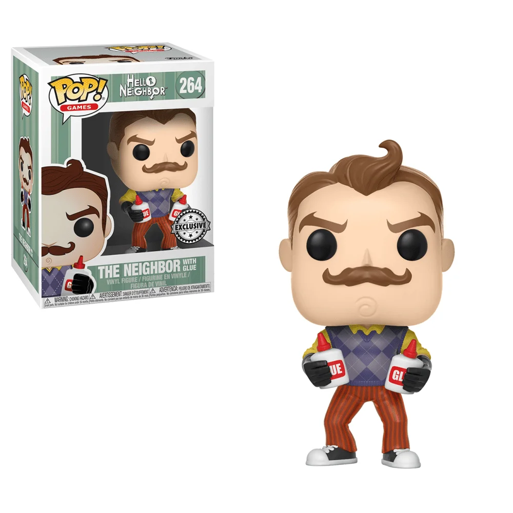 Funko POP! Hello Neighbor The Neighbor with jars of glue 264 (Exclusive) *Na zamówienie