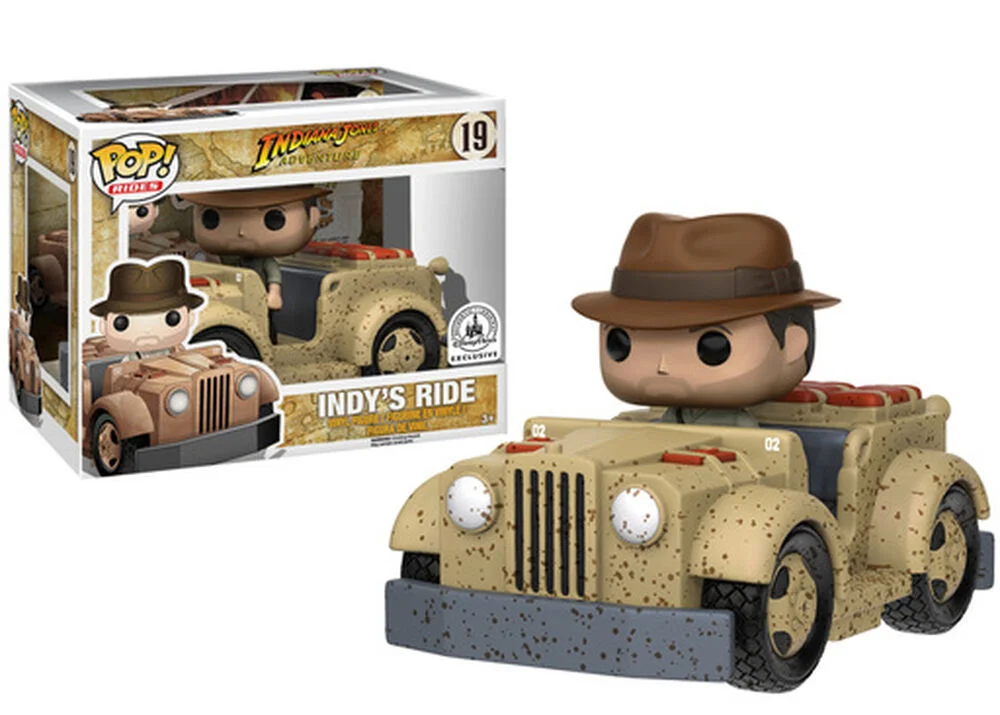 Funko POP! Indiana Jones Rides - Indiana Jones - Indiana 19 (Exclusive) *Na zamówienie