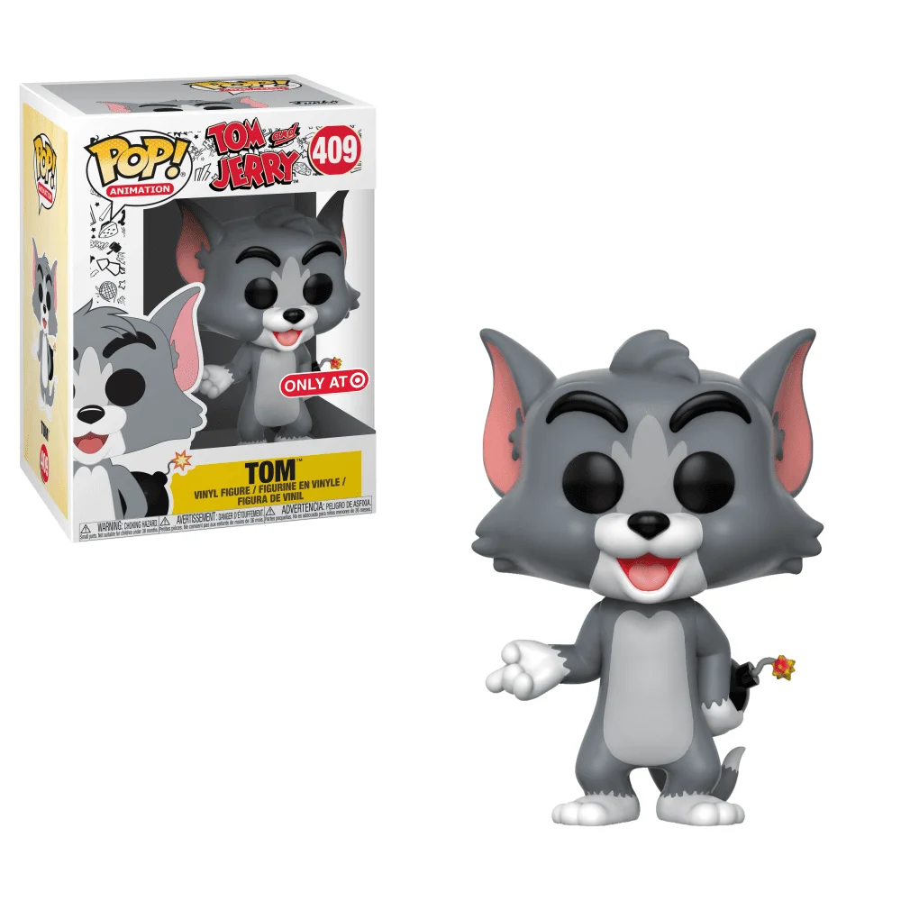 Funko POP! Tom and Jerry Tom & Jerry S1- Tom w/ Explosive 409 (Exclusive) *Na zamówienie