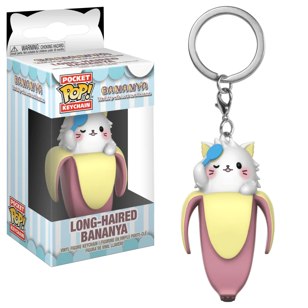Funko POP! Bananya Keychain: Long-Haired Bananya *Na zamówienie