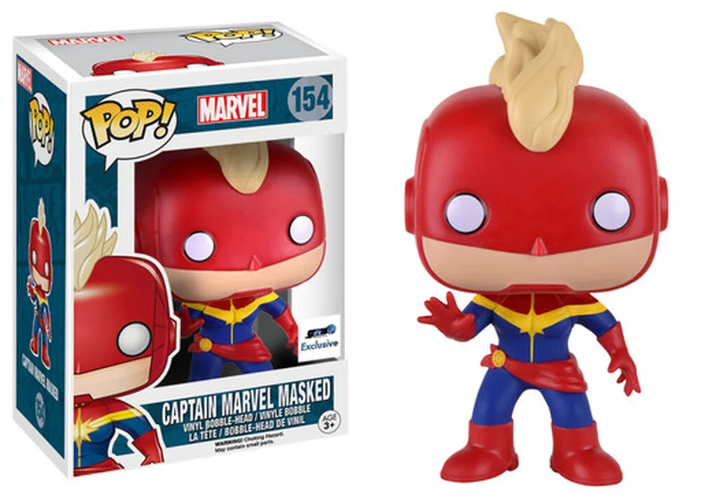Funko POP! Marvel Captain Marvel POP MASKED 154 (Exclusive) *Na zamówienie
