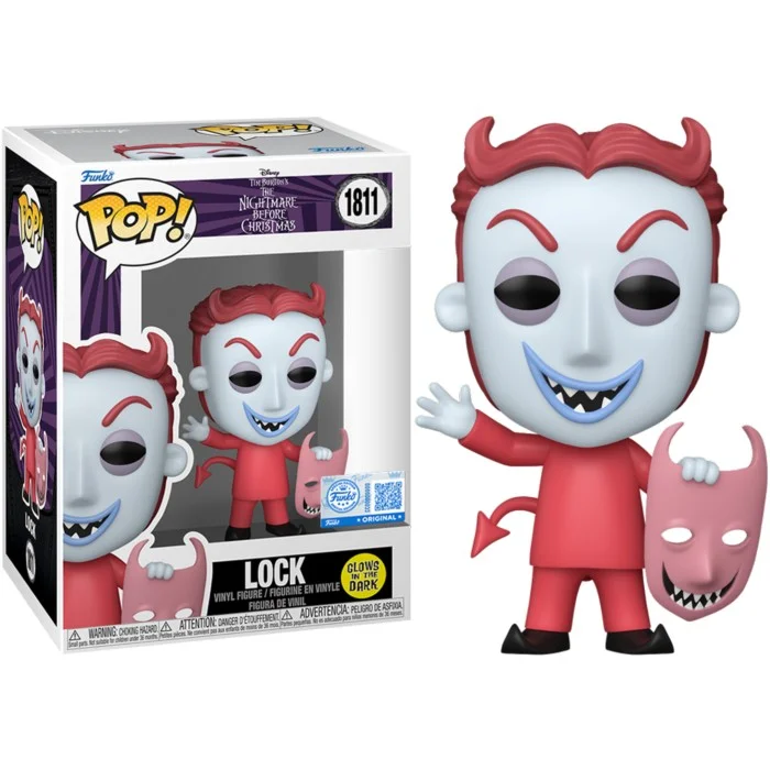 Funko POP! The Nightmare Before Christmas - Lock Glow Special Edition