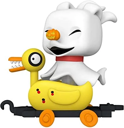 Figurka Funko POP Disney The Nightmare Before Christmas - Zero in Duck Cart 10 Exc