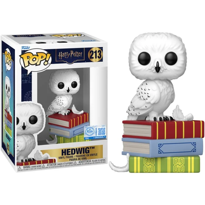 Funko POP! Harry Potter - Hedwig on Books Premium Special Edition #213