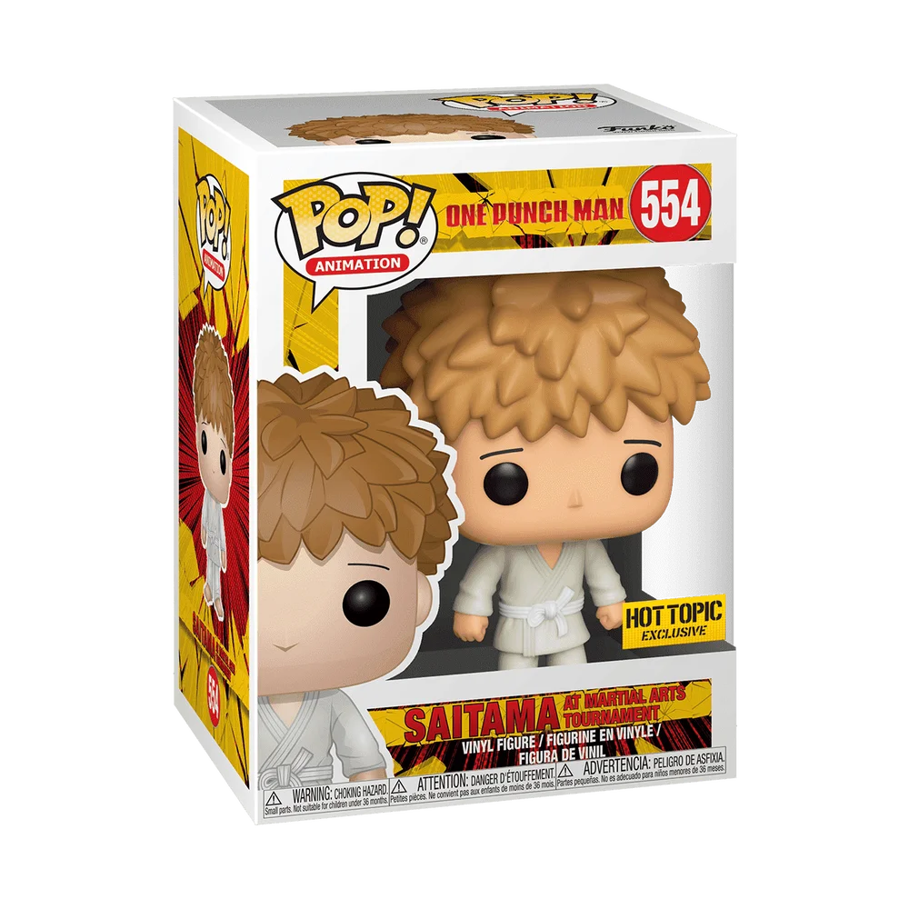 Funko POP! One Punch Man Animation: One Punch Man-Saitama at Tournament 554 (Exclusive) *Na zamówienie