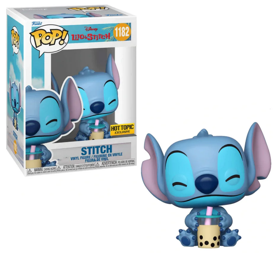 Figurka Funko POP! Disney Lilo & Stitch - Stitch With Boba (Hot Topic) #1182 *Na zamówienie