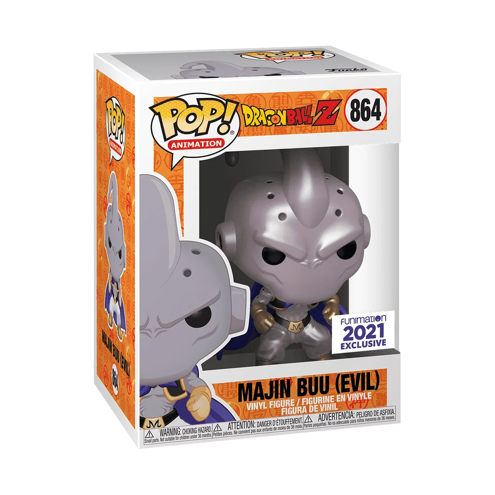 Funko POP! Dragon Ball Animation: DBZ S8- Evil Buu(MT) 864 (Metallic) *Na zamówienie