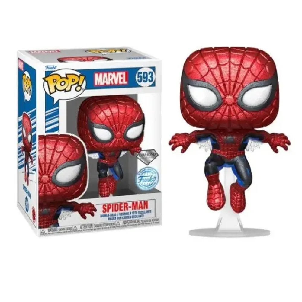 Figurka Funko POP Marvel: Spider-Man Diamond Collection 593 Special edition