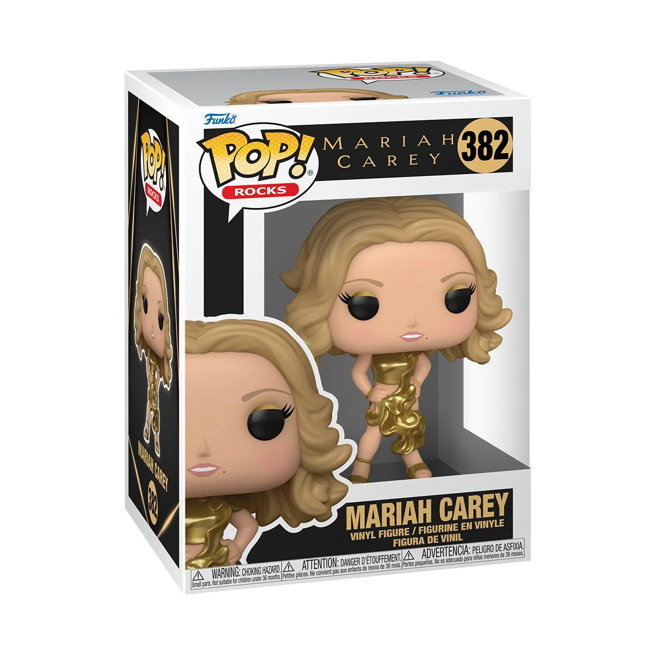 Figurka Funko Pop! Rocks: Mariah Carey - Mariah Carey  (Emancipation of Mimi) (Gold) #382 – zdjęcie 2