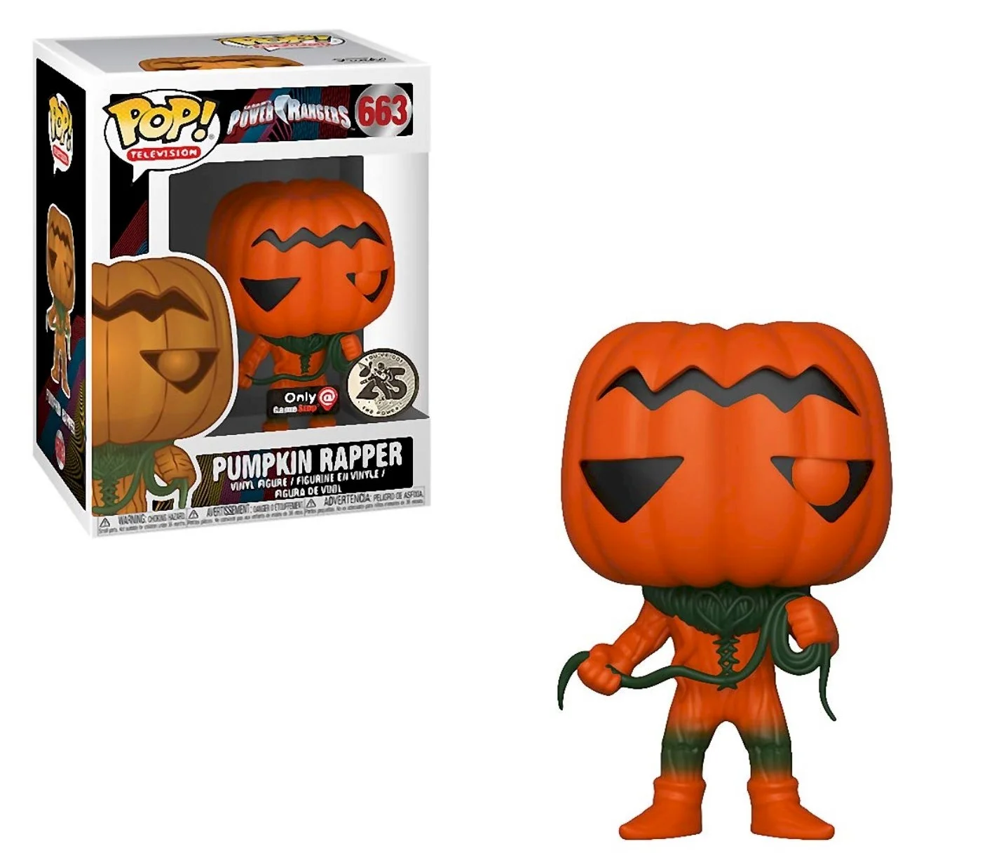 Figurka Power Rangers Funko POP Pumpkin Rapper 663 – zdjęcie 3