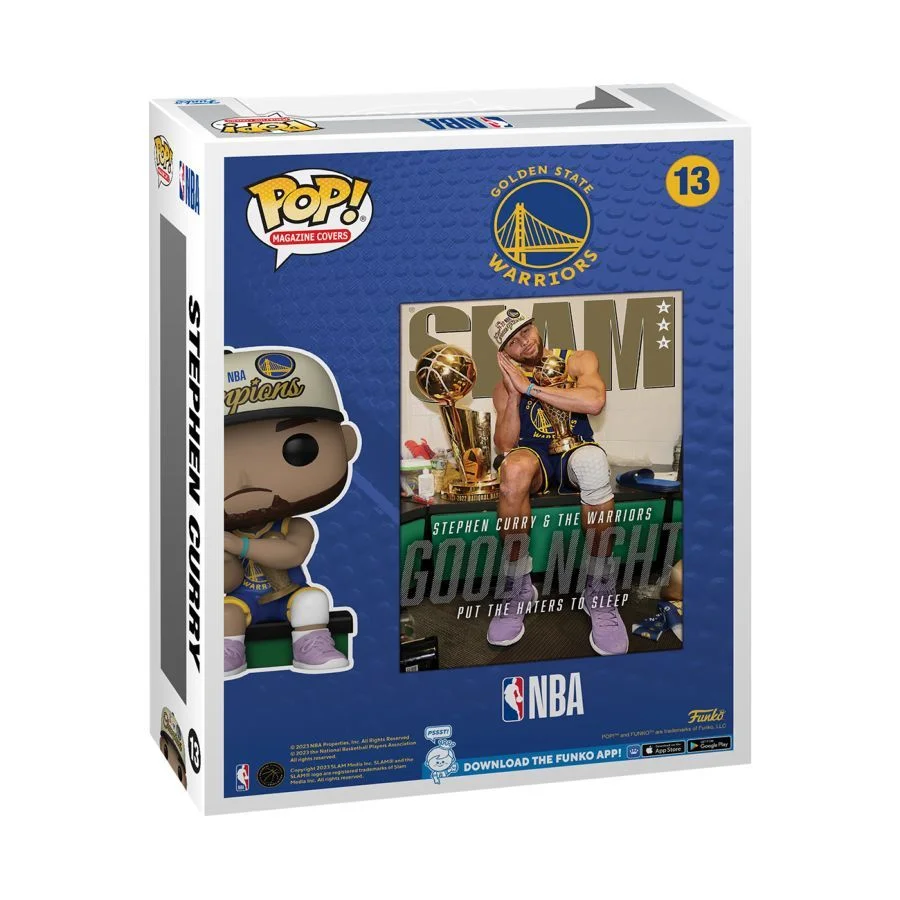 Funko POP NBA Cover Slam: Steph Curry 13