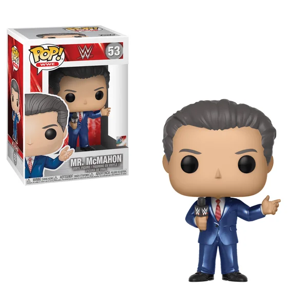 Funko POP! WWE S8 - Vince McMahon w/chase 53 (Chase) *Na zamówienie