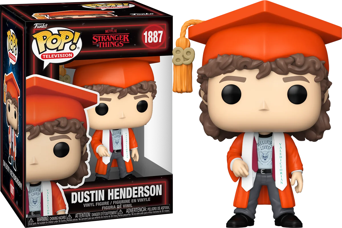 Figurka Funko POP! Stranger Things - Dustin Henderson Graduation (Season 5) #1887
