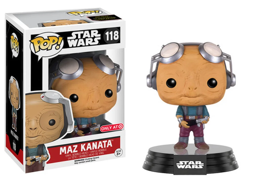 Funko POP! Star Wars EP7 - Maz Kanata (no glasses) 118 (Exclusive) *Na zamówienie