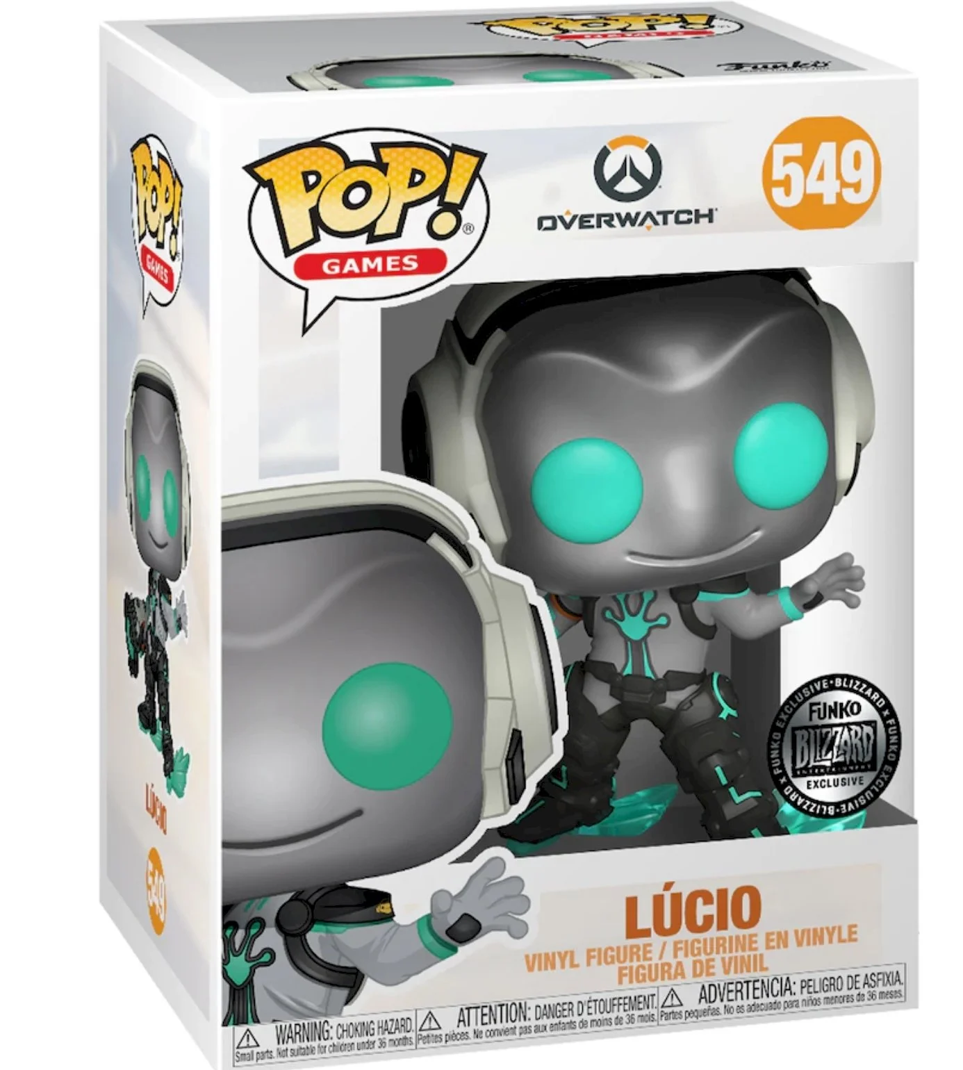 Figurka Overwatch Funko Pop Ribbit Lucio 549 Blizzard Exc – zdjęcie 2