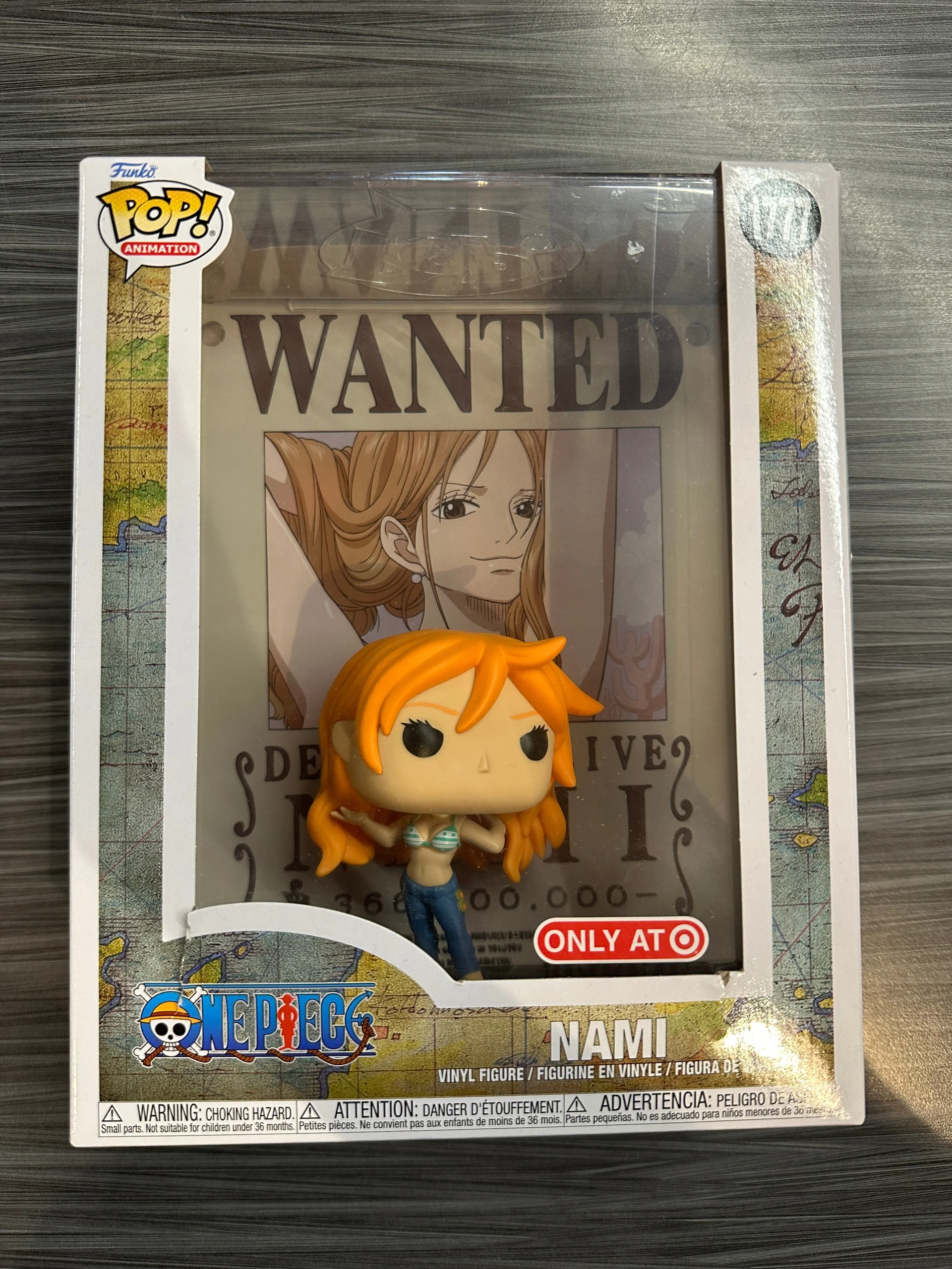 Figurka Funko POP! Animation One Piece - Nami [Wanted Poster] (Target) #1777 *Na zamówienie – zdjęcie 2