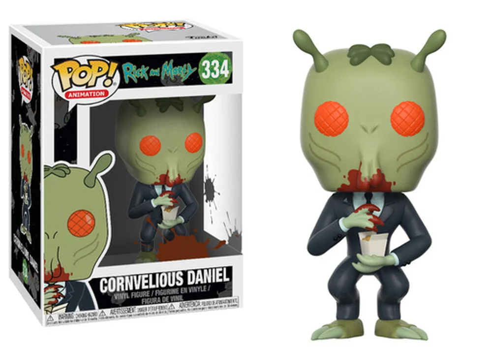 Funko POP! Rick and Morty Cornvelious Daniel 334 *Na zamówienie