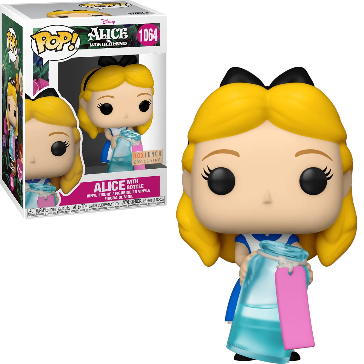 Figurka Funko Pop! Disney: Alice In Wonderland - Alice With Bottle (Box Lunch) #1064* Na zamówienie