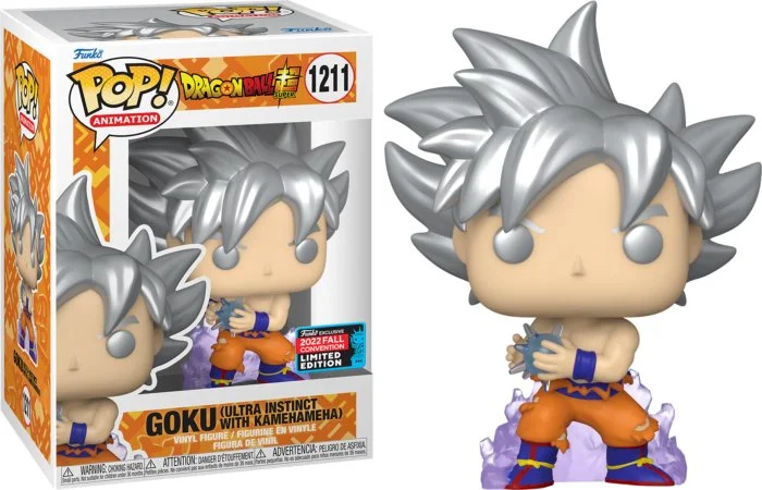 Figurka Funko POP! Dragon Ball Super Goku Ultra Instinct with Kamehameha #1211 *Na zamówienie