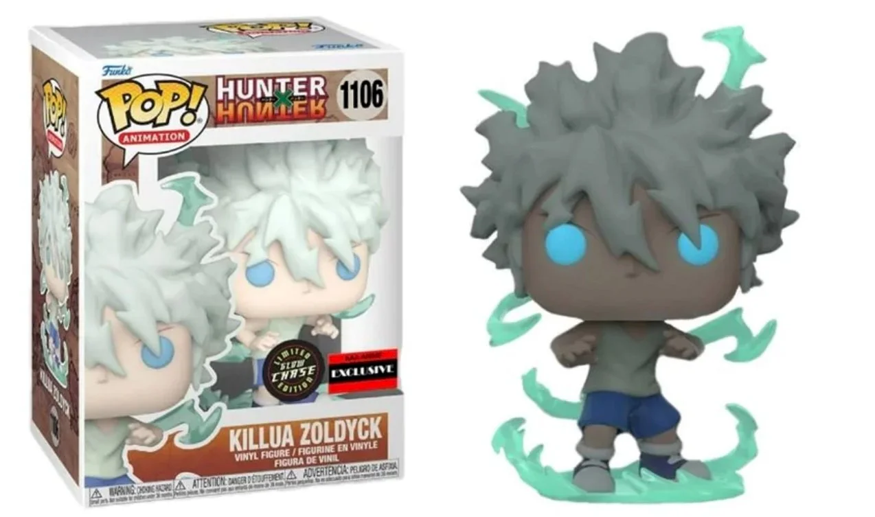 Figurka Funko POP Hunter x Hunter: Killua Zoldyck 1106 AAA Exclusive Chase *Na zamówienie