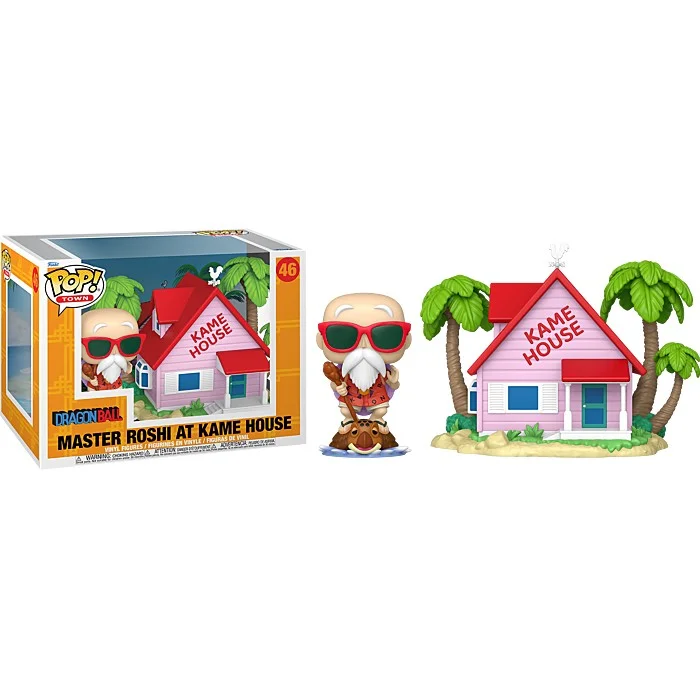 Funko POP! Town Dragon Ball - Master Roshi at Kame House #46
