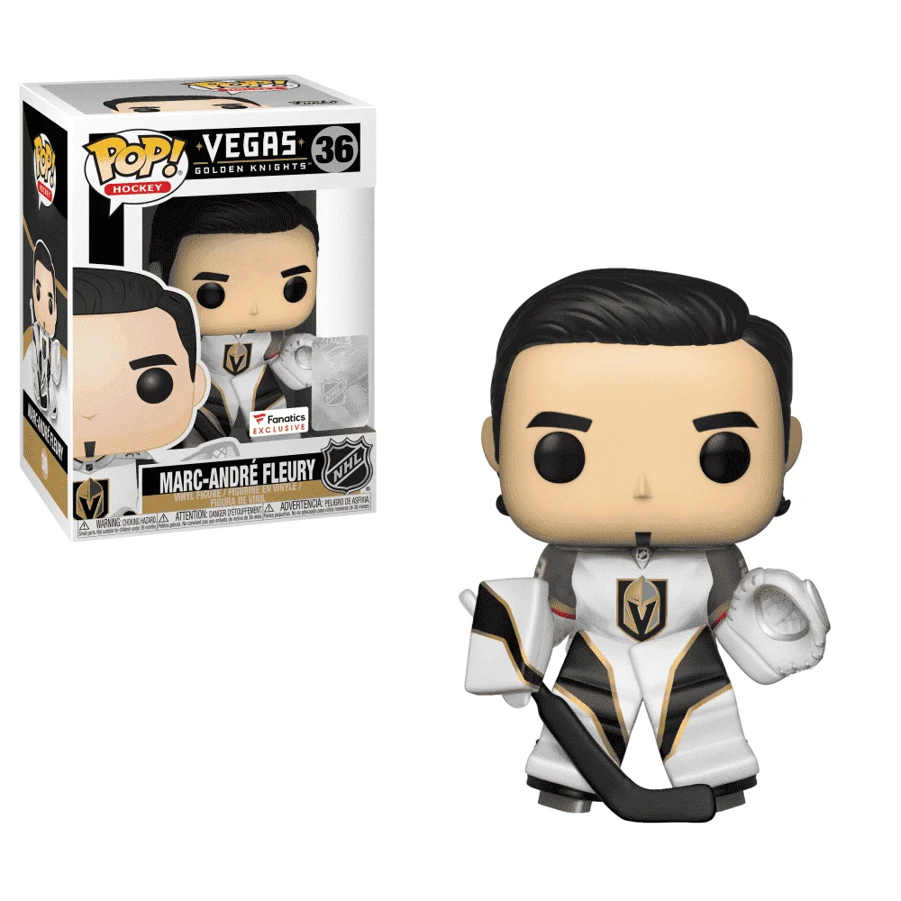 Funko POP! NHL NHL: Golden Knights - Marc-Andre Fleury (White Jersey) 36 (Exclusive) *Na zamówienie