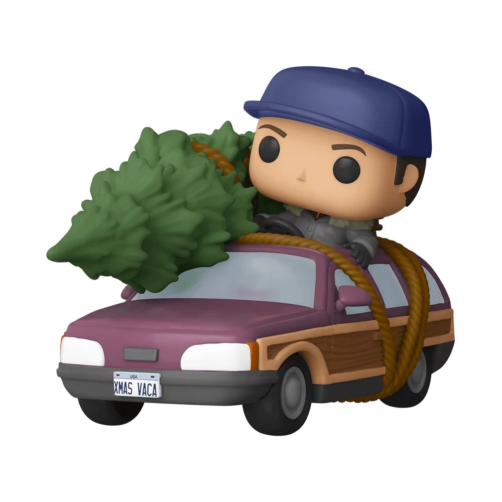 Funko POP! Christmas Vacation Rides Clark Griswold With Station Wagon 90 (Exclusive) *Na zamówienie