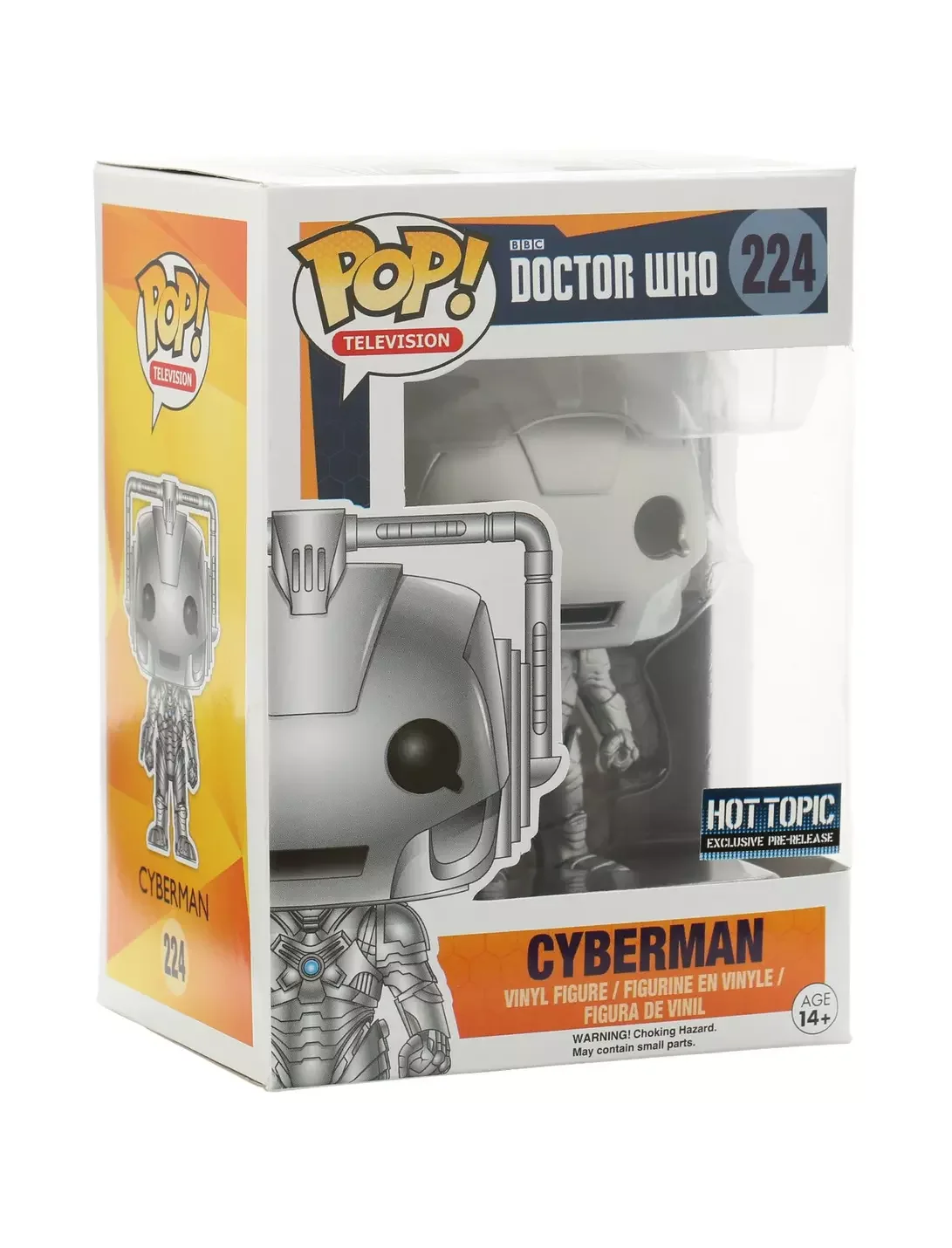 Figurka Funko POP Doctor Who: Cyberman 224 Hottopic Stan Boxa 8/10