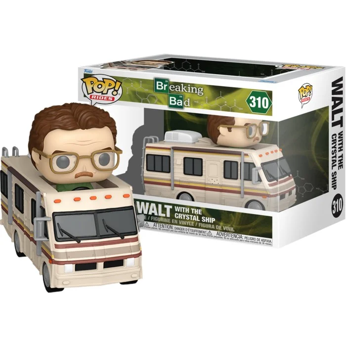 Funko POP! Breaking Bad - Walt with the Crystal Ship Pop! Rides Figure #310