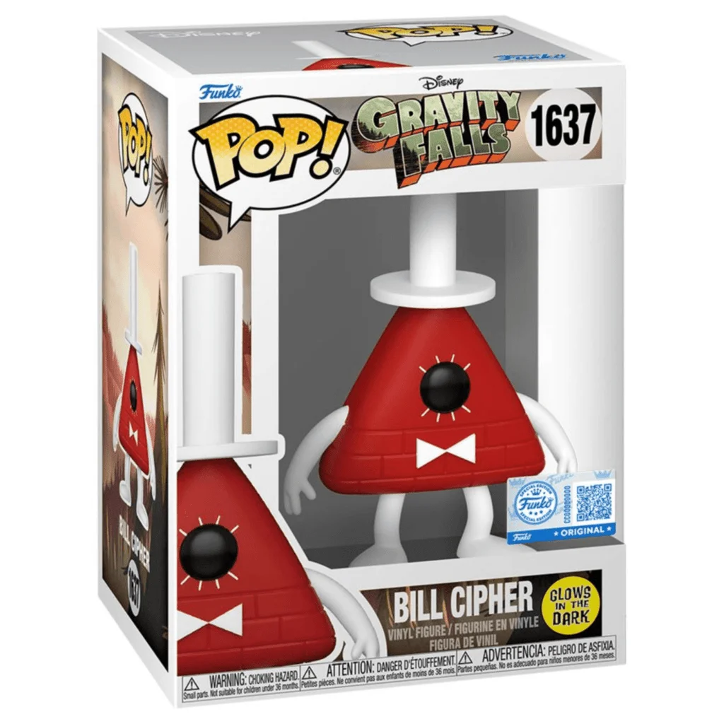 Funko POP! Gravity Falls - Bill Cipher Glow Special Edition #1637