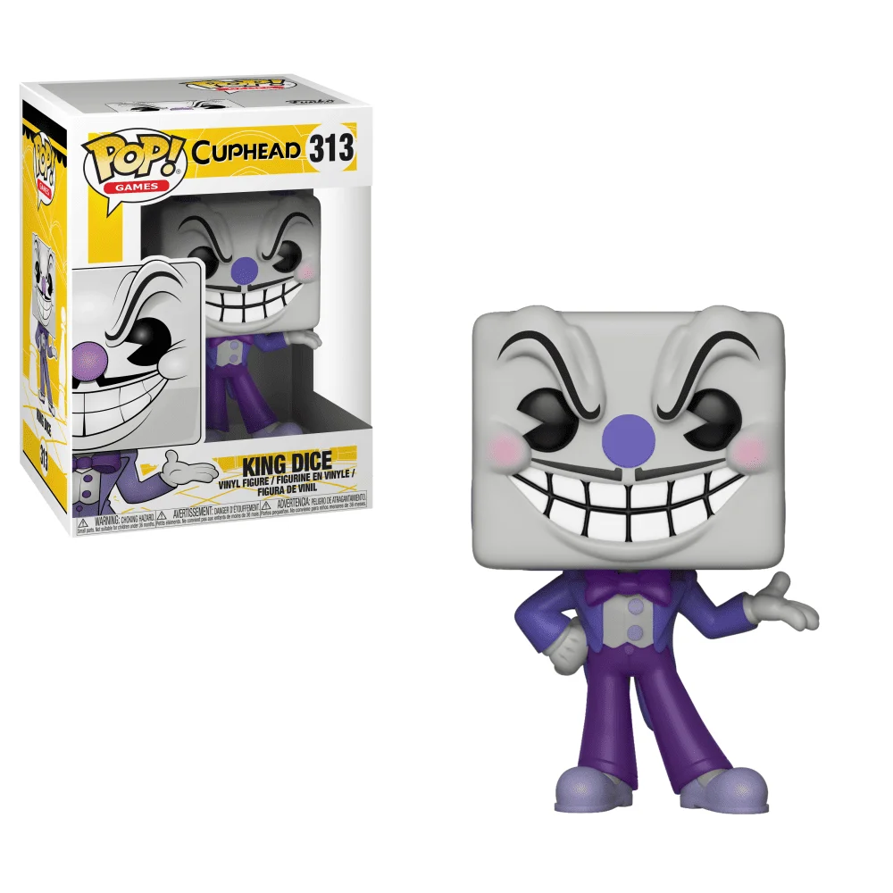Funko POP! Cuphead S1- King Dice w/ Chase 313 (Chase) *Na zamówienie