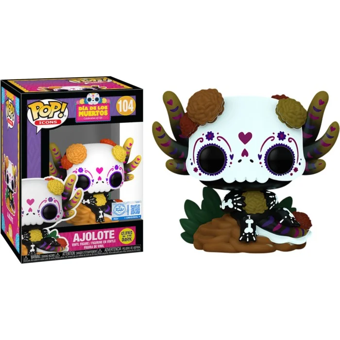 Funko POP! Dia de Los Muertos - Ajolote Glow Special Edition #104