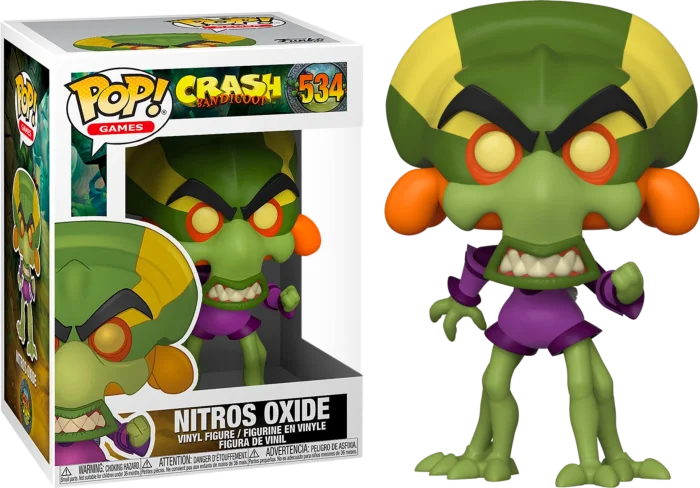 Figurka Funko POP Crash Bandicoot: Nitros Oxide *Niewielkie uszkodzenie pudełka*