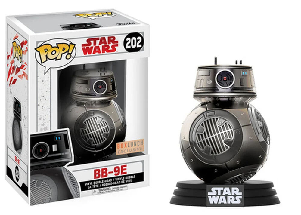 Funko POP! Star Wars TLJ - BB-9E (Hematite) 202 (Exclusive) *Na zamówienie