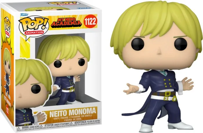 Figurka Funko POP My Hero Academia: Neito Monoma 1122 Exc (Nalepka Special Edition)