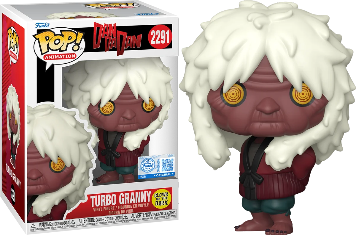Figurka Funko POP! Dan Da Dan - Turbo Granny Glow-in-the-Dark #2291 Glow in the Dark