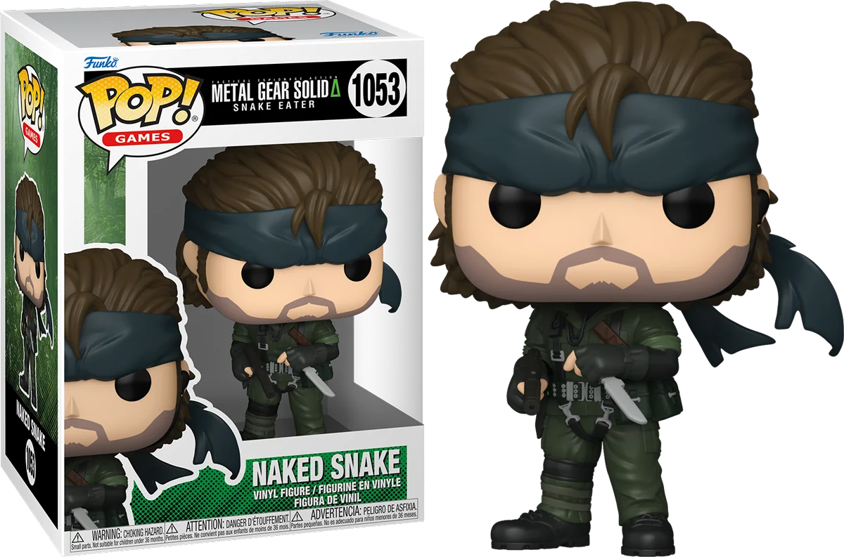 Figurka Funko POP! Metal Gear Solid: Snake Eater - Naked Snake #1053
