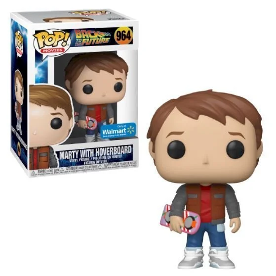 Figurka Back To The Future Funko POP Marty with Hoverboard 964 ( special edition ) *Na zamówienie – zdjęcie 2