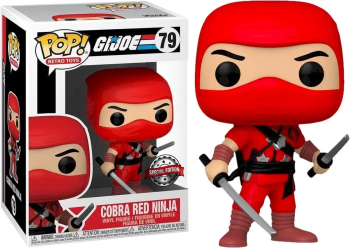 Figurka G.I. Joe Funko POP Cobra Red Ninja 79 Exc