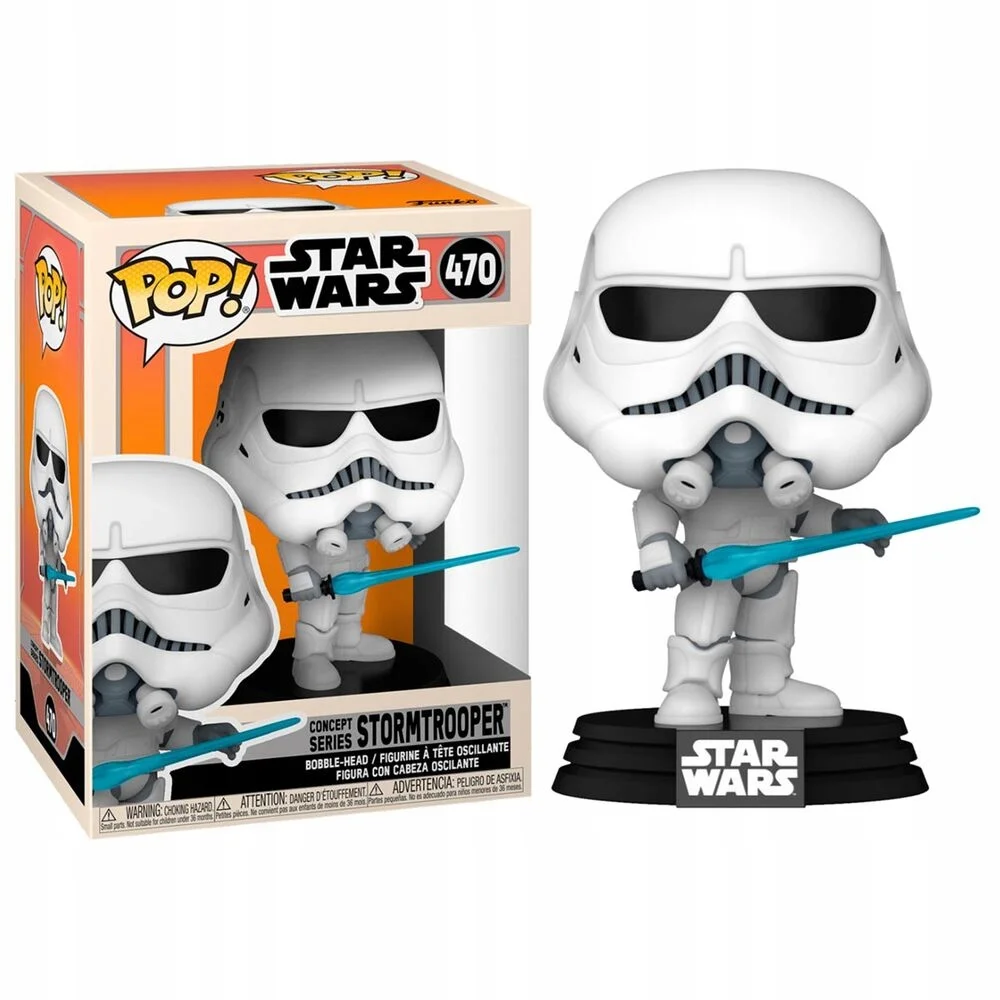 Figurka Funko pop Star Wars: Stormtrooper with Shield and Lightsaber 470