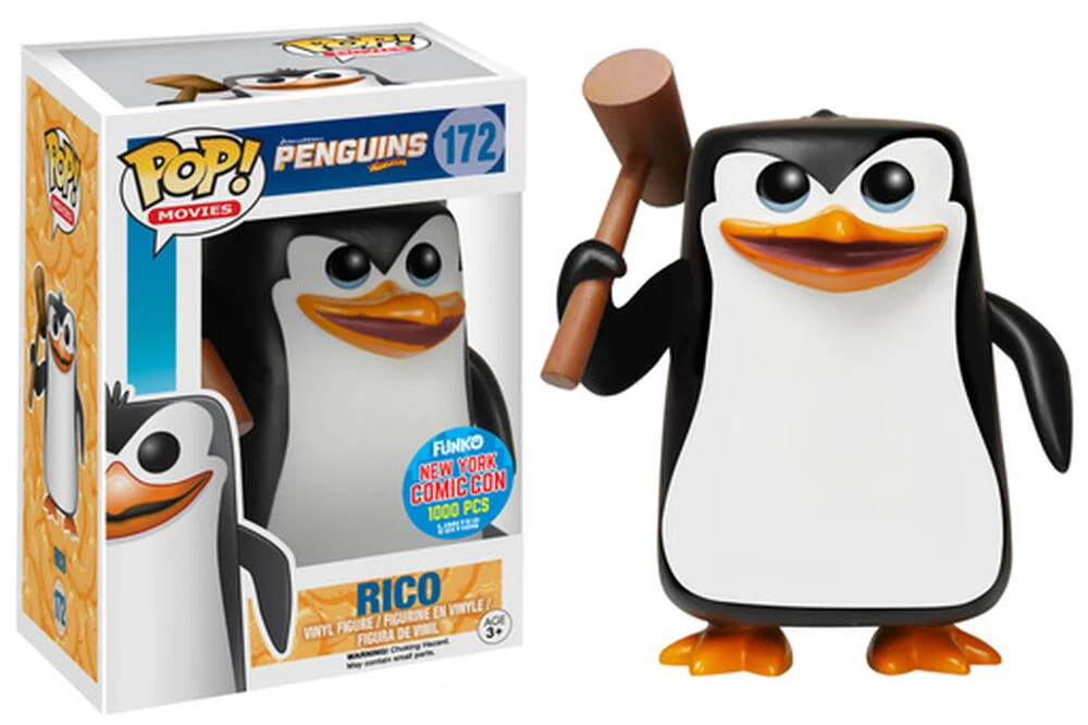 Funko POP! Penguins of Madagascar Rico w Mlt NYCC 172 (NYCC) *Na zamówienie